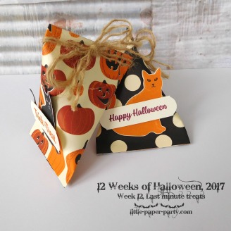 Little Paper Party, 12 Weeks of Halloween 2017, Spooky Cat Bundle, Seasonal Chums Bundle, Spooky Night DSP, #5